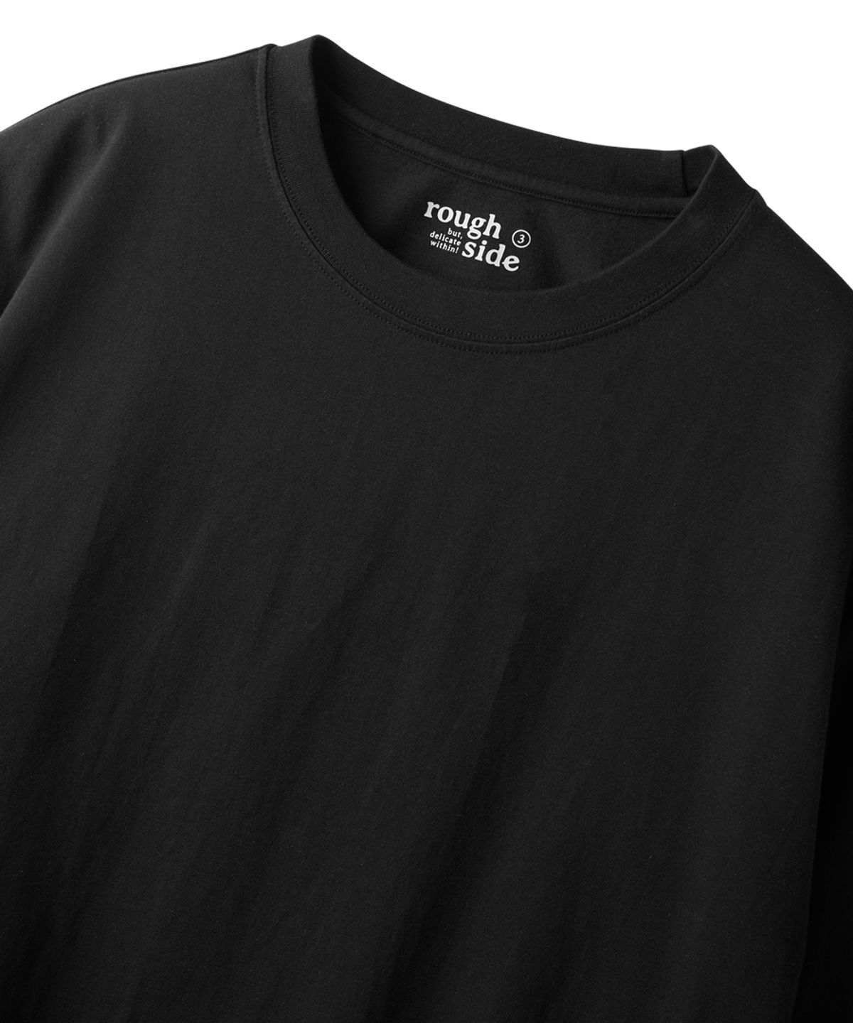 러프사이드(ROUGHSIDE) Mild T-Shirt Black