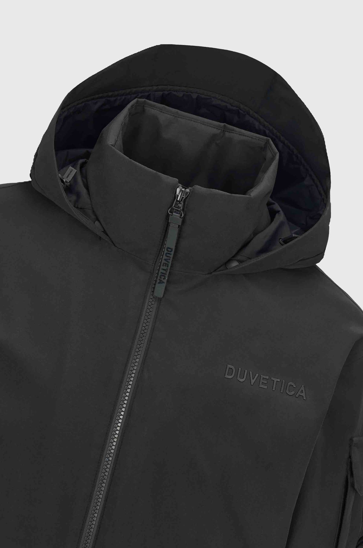듀베티카(DUVETICA) 지넥스 블루종(블랙)(남성 윈드자켓)