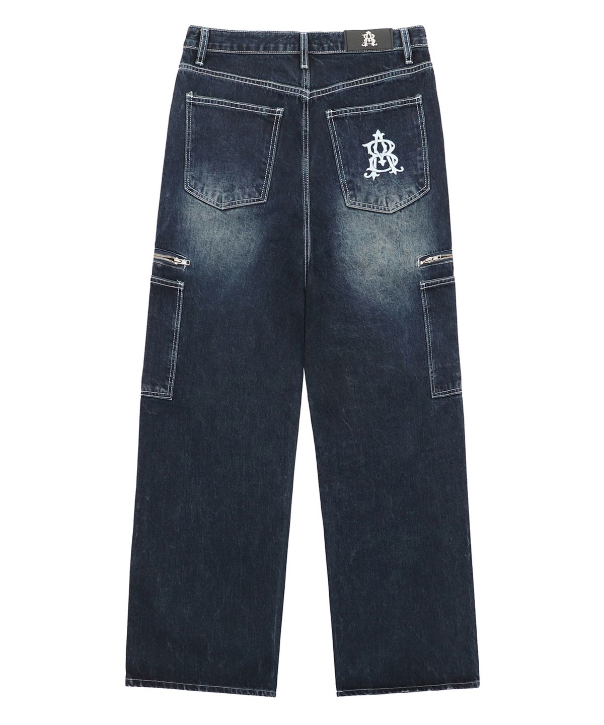 캑터스도넛마켓(CACTUSDONUTMARKET) SIDE ZIPPER POCKET DENIM - INDIGO