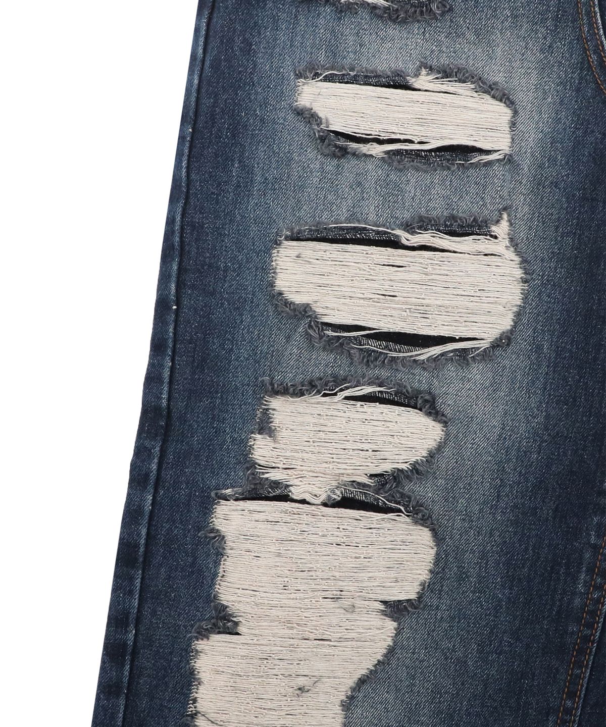 캑터스도넛마켓(CACTUSDONUTMARKET) CARPENTER WIDE DENIM - DEEP BLUE