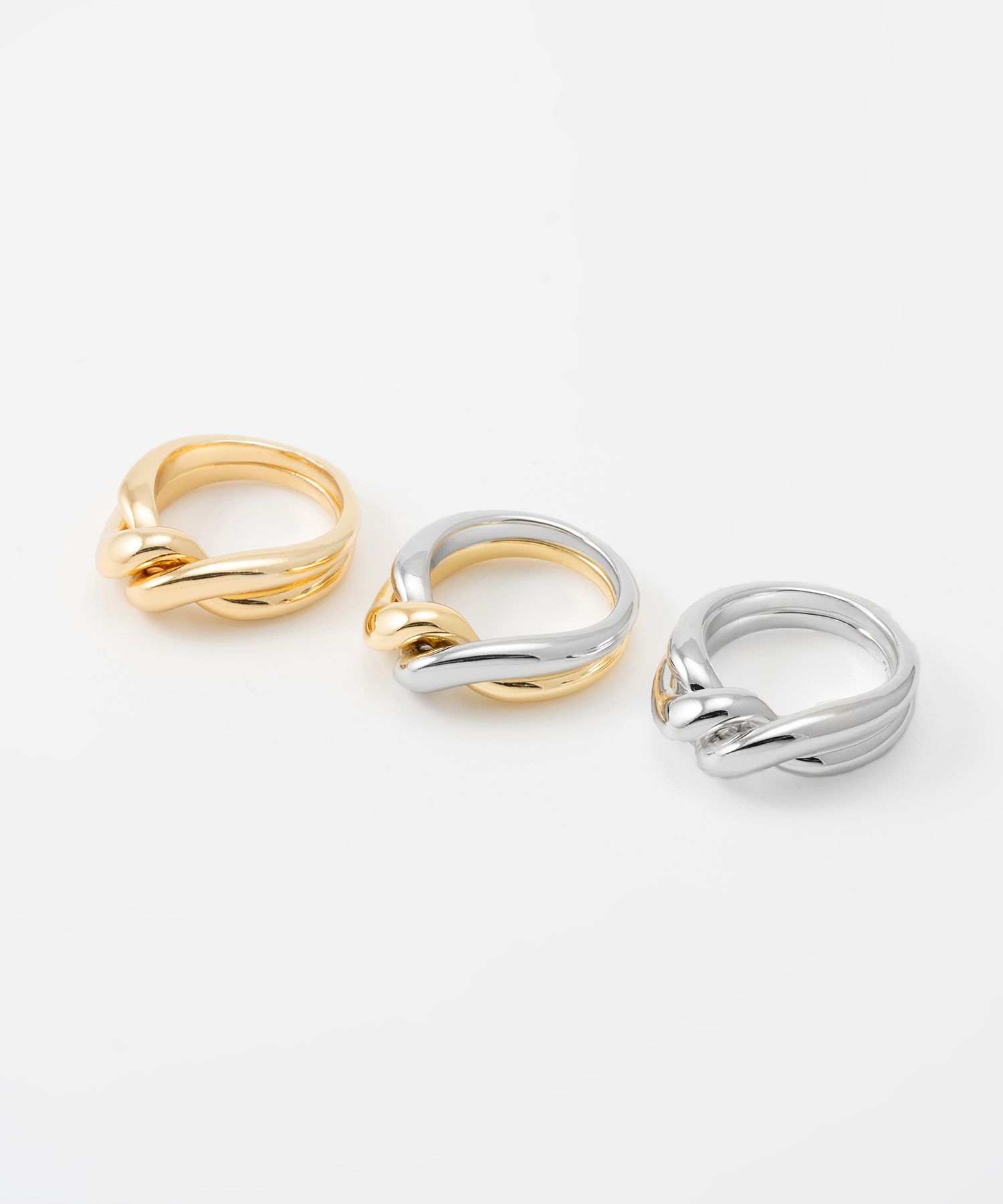 ☆TATIANA☆ Cross Twist Ring CR0454 MUSINSA公式 | TATIANA Cross Twist Ring CR0454