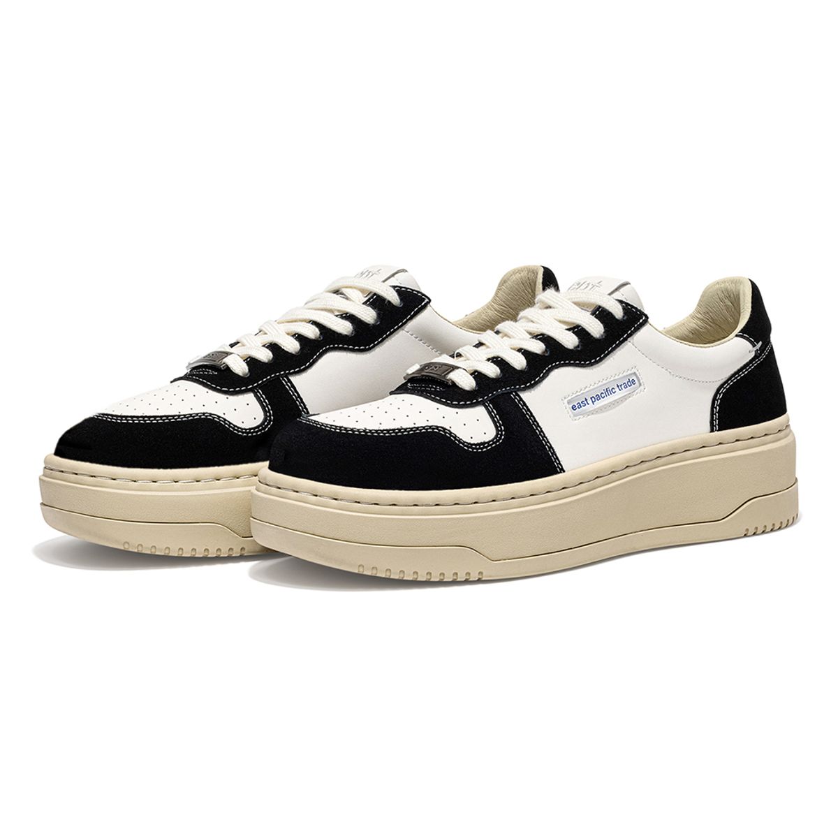 이피티(EPT) COURT HIGH (BLACK/WHITE)
