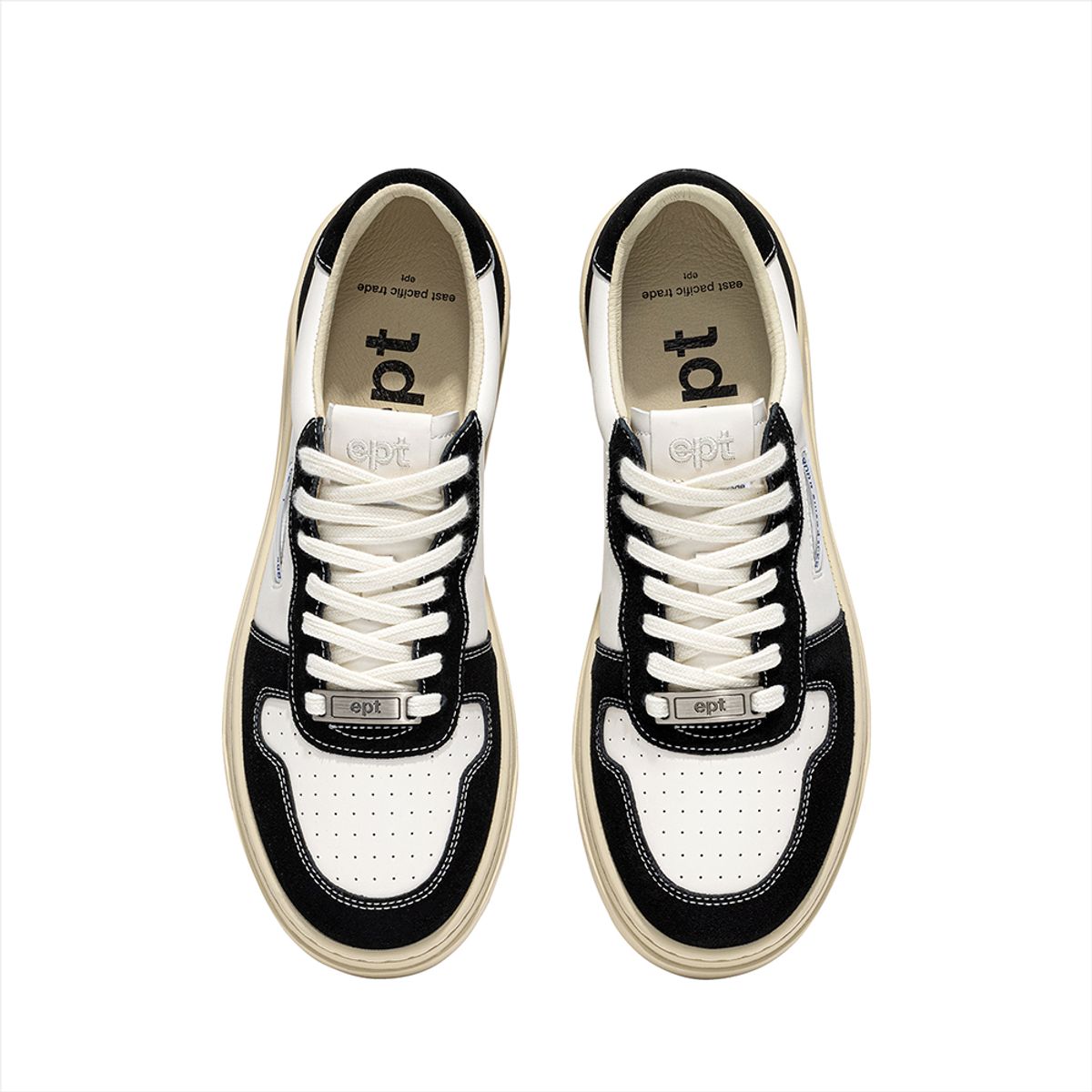 이피티(EPT) COURT HIGH (BLACK/WHITE)