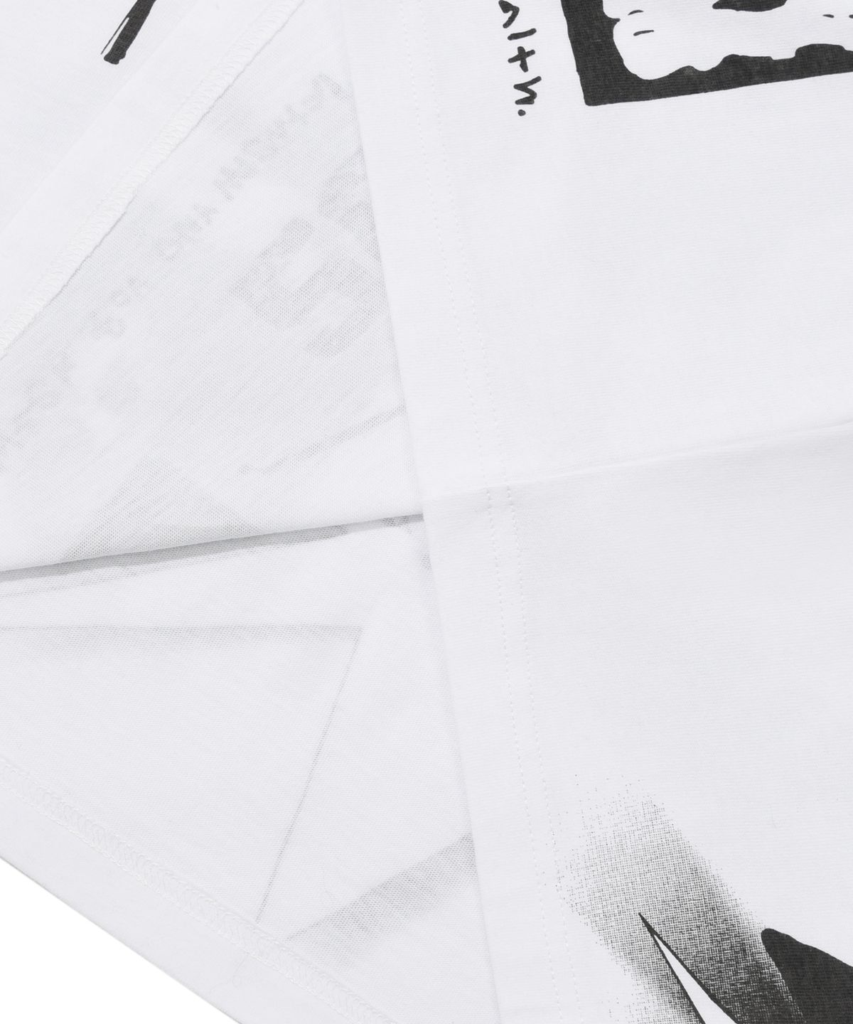 피지컬 디파트먼트(PHYSICAL DEPARTMENT) 카툰 베스킷볼 티셔츠 화이트