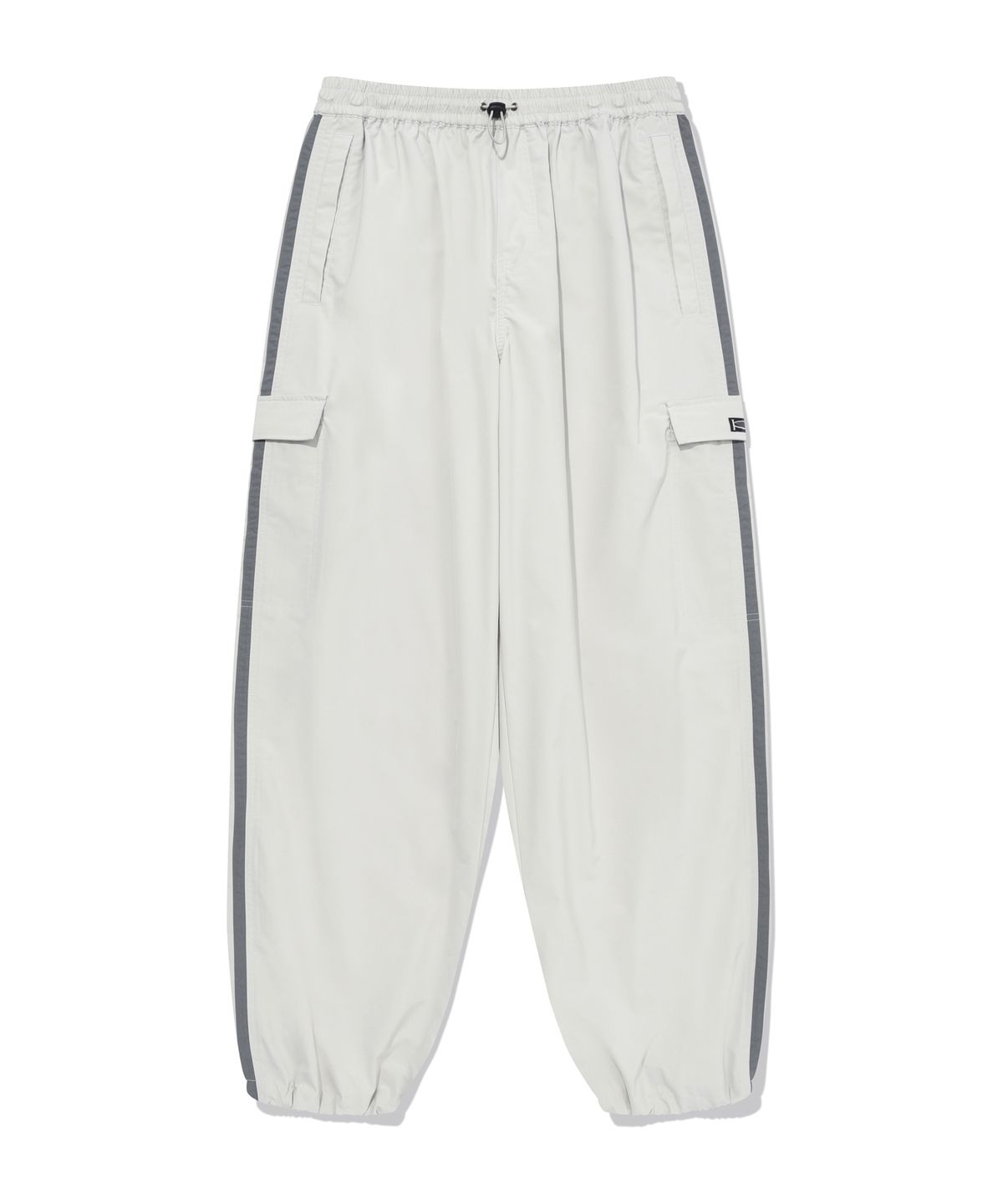 피지컬 디파트먼트(PHYSICAL DEPARTMENT) COLOR BLOCK STITCH TRACK PANTS IVORY