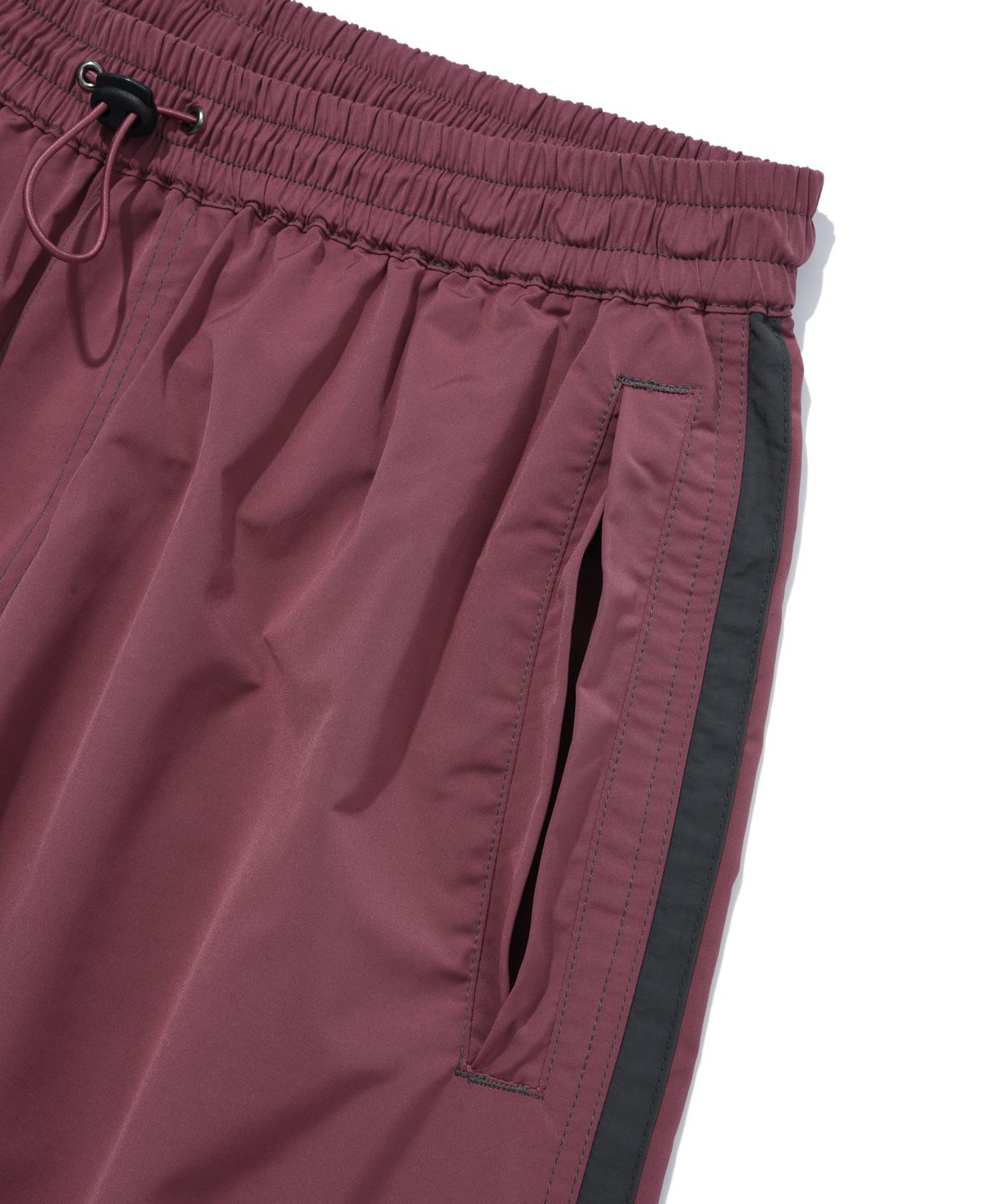 피지컬 디파트먼트(PHYSICAL DEPARTMENT) COLOR BLOCK STITCH TRACK PANTS HOT PINK