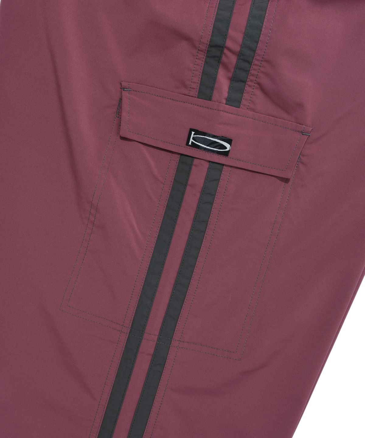 피지컬 디파트먼트(PHYSICAL DEPARTMENT) COLOR BLOCK STITCH TRACK PANTS HOT PINK