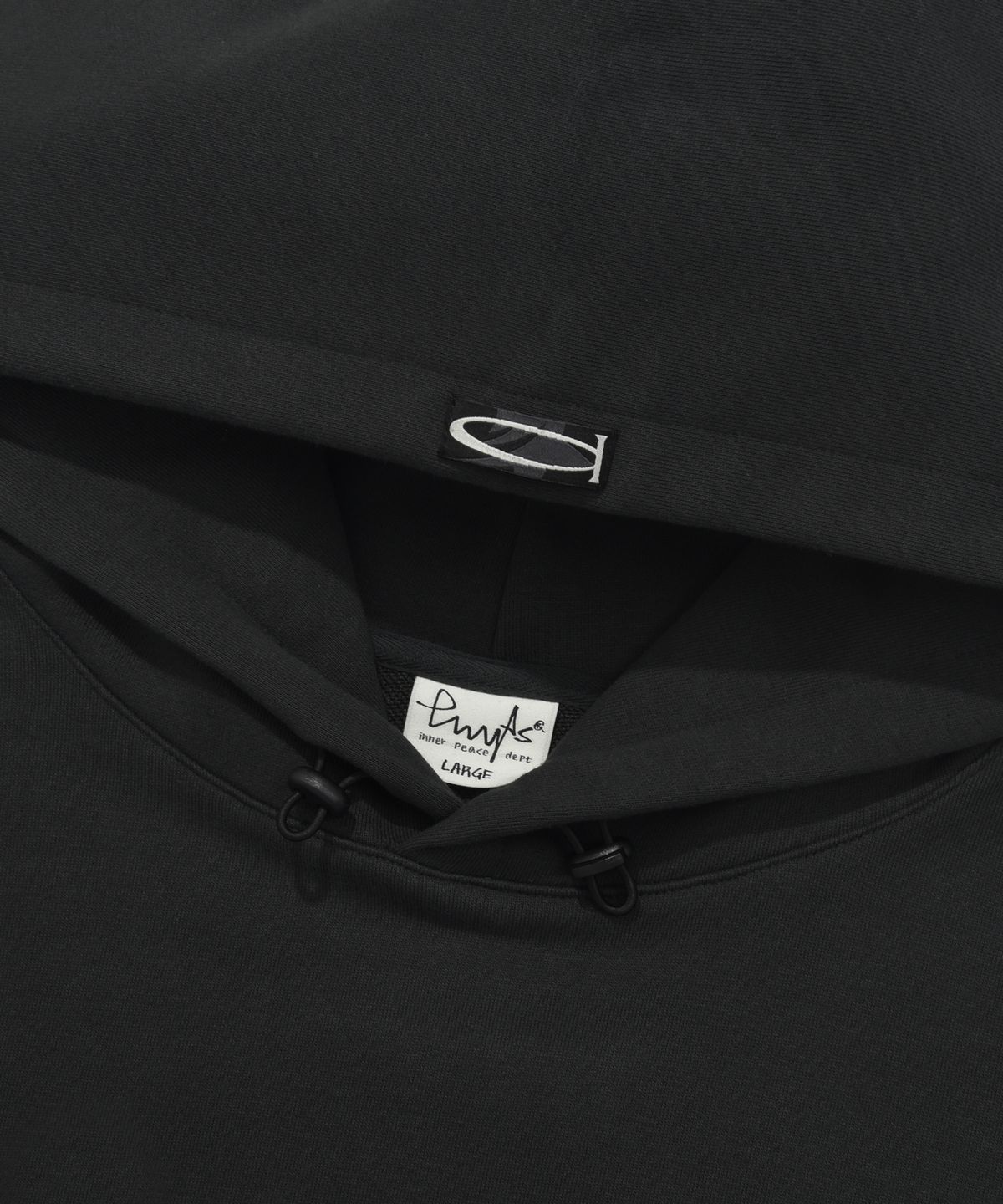 피지컬 디파트먼트(PHYSICAL DEPARTMENT) P-ACTIVE SILICON HOODIE CHARCOAL