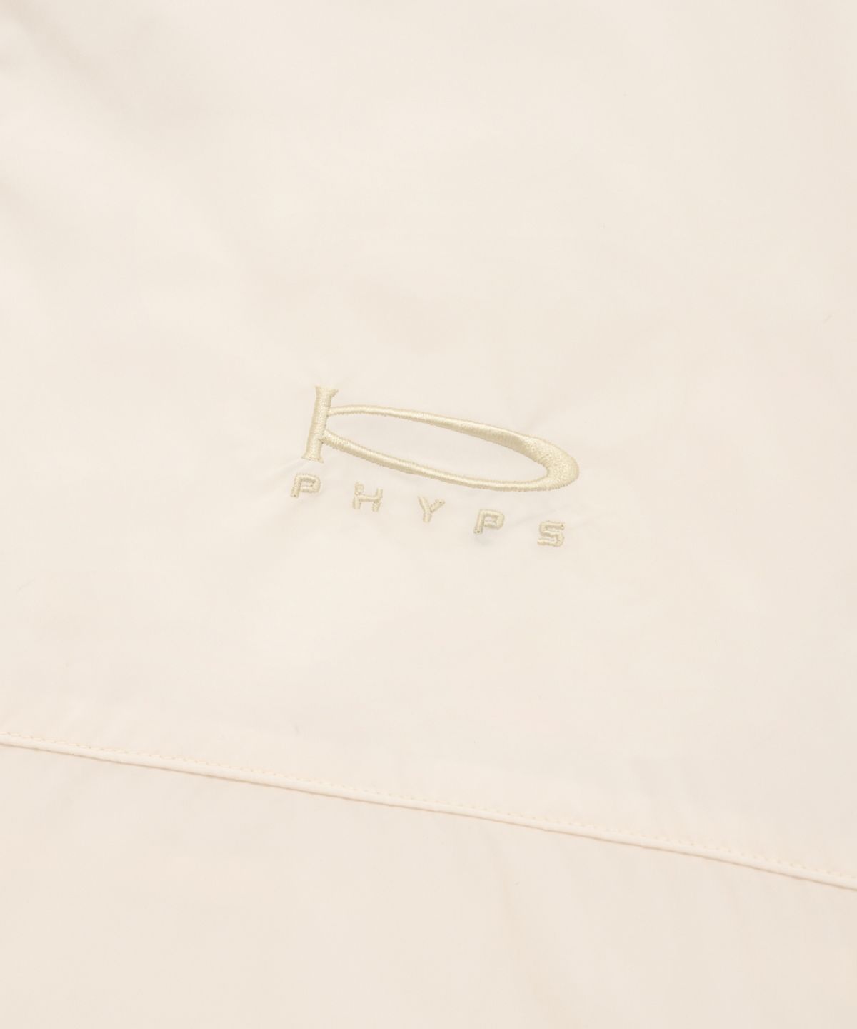 피지컬 디파트먼트(PHYSICAL DEPARTMENT) P-ACTIVE 라이트 웨이트 윈드브레이커_크림