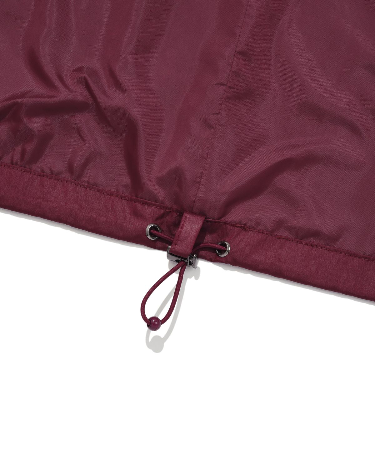 피지컬 디파트먼트(PHYSICAL DEPARTMENT) CURVE CROP WIND BREAKER BURGUNDY