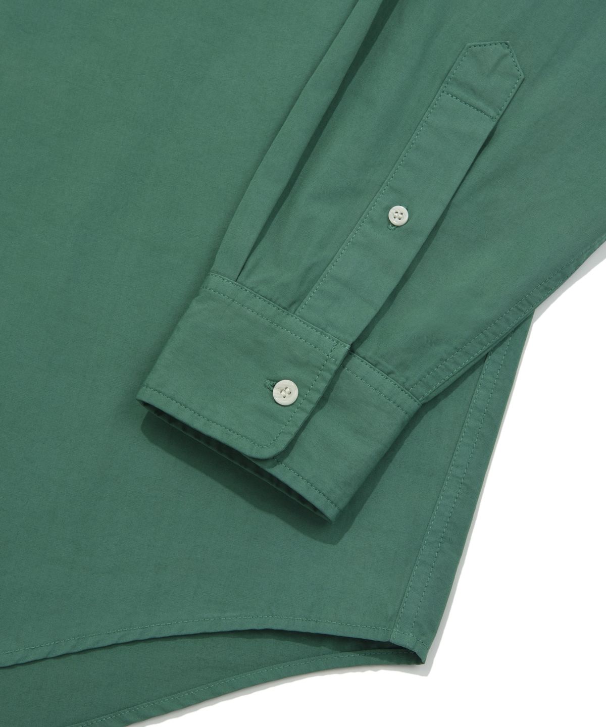 피지컬 디파트먼트(PHYSICAL DEPARTMENT) P-ACTIVE OVER-FIT SHIRT GREEN