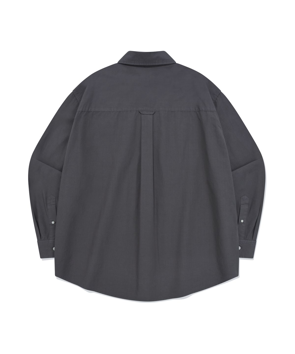 피지컬 디파트먼트(PHYSICAL DEPARTMENT) P-ACTIVE OVER-FIT SHIRT CHARCOAL