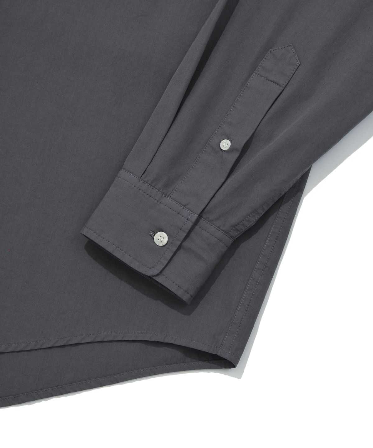 피지컬 디파트먼트(PHYSICAL DEPARTMENT) P-ACTIVE OVER-FIT SHIRT CHARCOAL