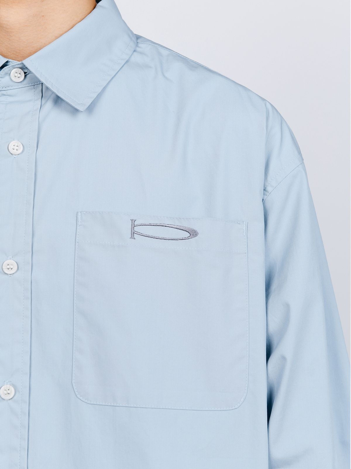 피지컬 디파트먼트(PHYSICAL DEPARTMENT) P-ACTIVE OVER-FIT SHIRT WHITE