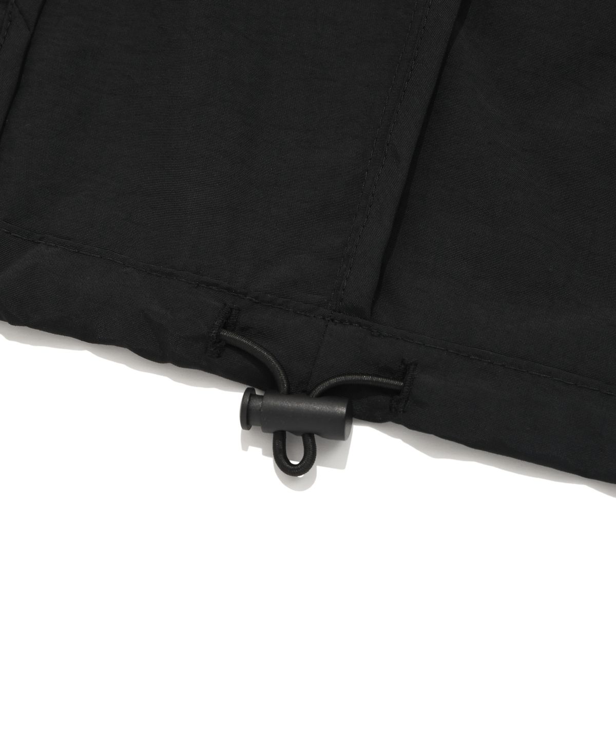 피지컬 디파트먼트(PHYSICAL DEPARTMENT) COLOR BLOCK MESH HOODIE TRACK JACKET BLACK