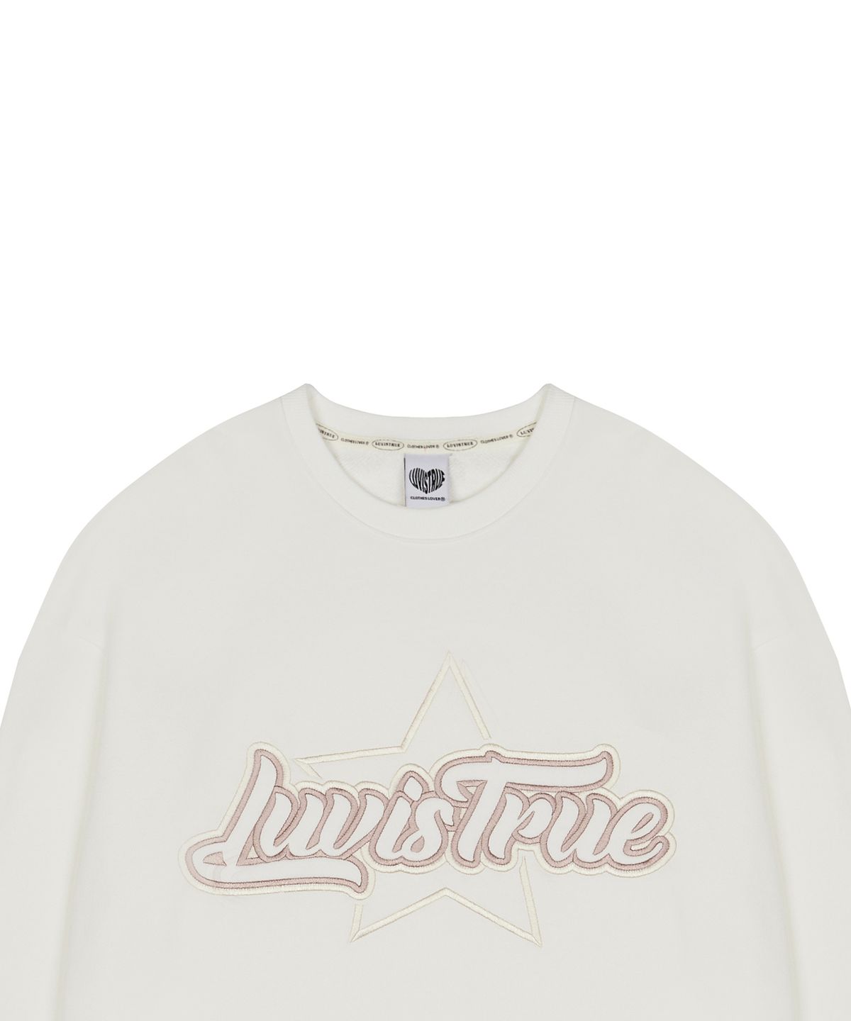 러브이즈트루(LUVISTRUE) STAR LOGO MTM(WHITE)