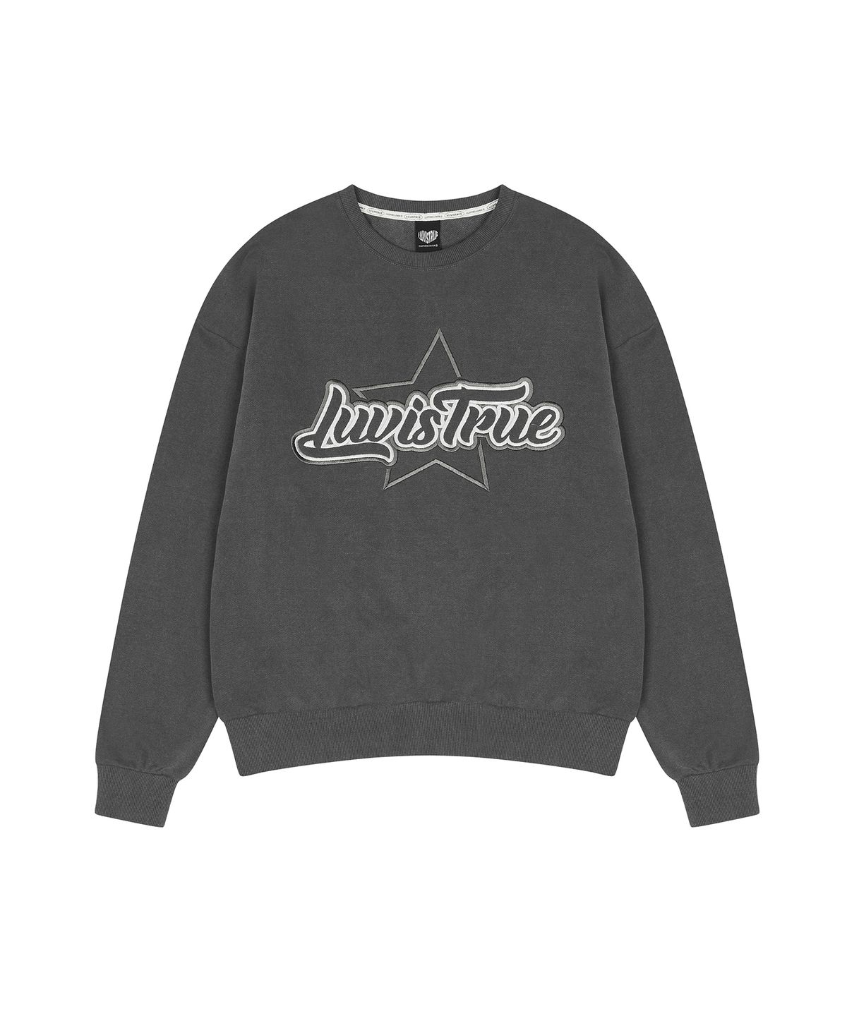 러브이즈트루(LUVISTRUE) STAR LOGO MTM(CHARCOAL)
