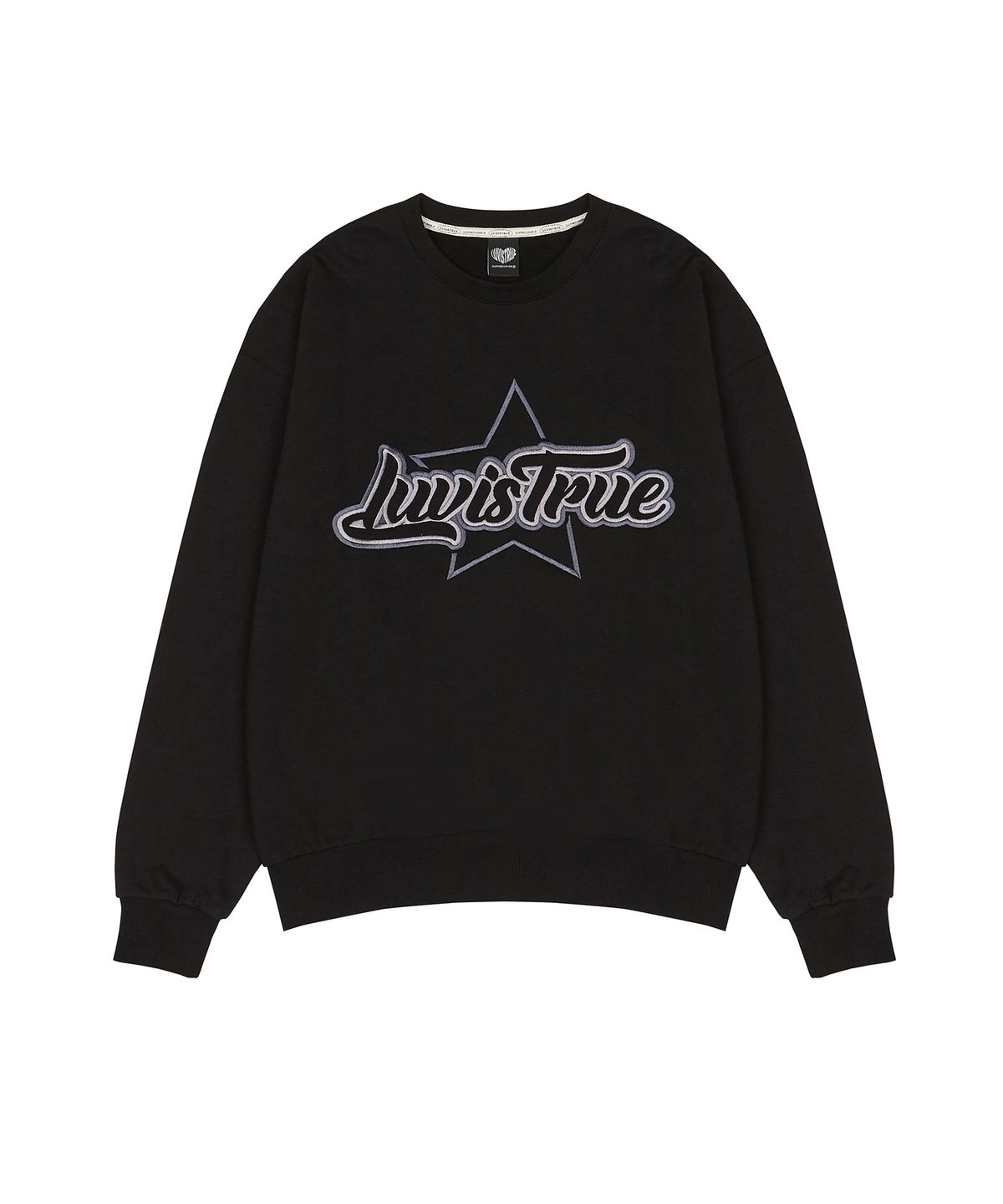 러브이즈트루(LUVISTRUE) STAR LOGO MTM(BLACK)