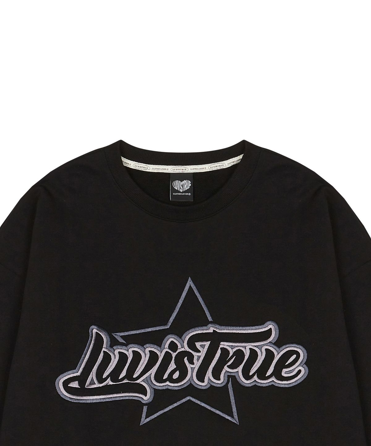 러브이즈트루(LUVISTRUE) STAR LOGO MTM(BLACK)