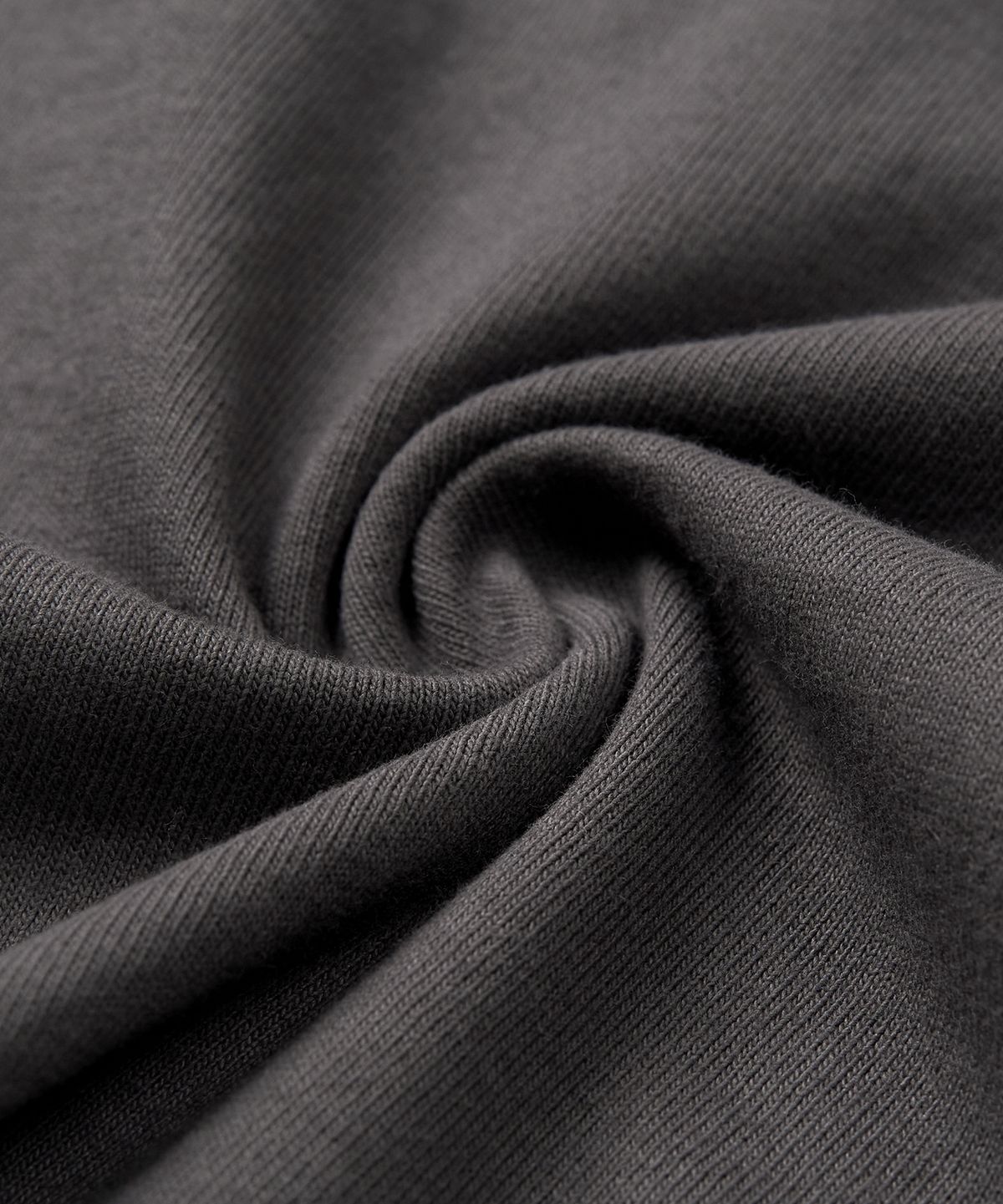 토피(TOFFEE) 베이직 롱 슬리브 티셔츠 (CHARCOAL)
