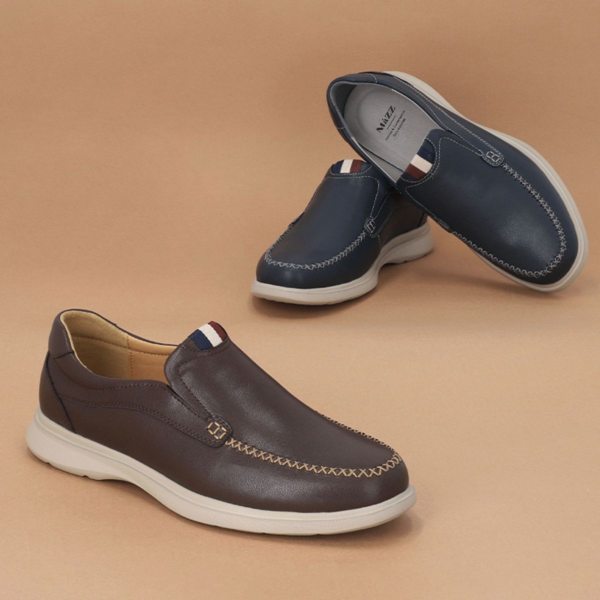 엘칸토(ELCANTO) 마쯔 남성 U팁 캐주얼 슬립온 3cm LCMC32M413