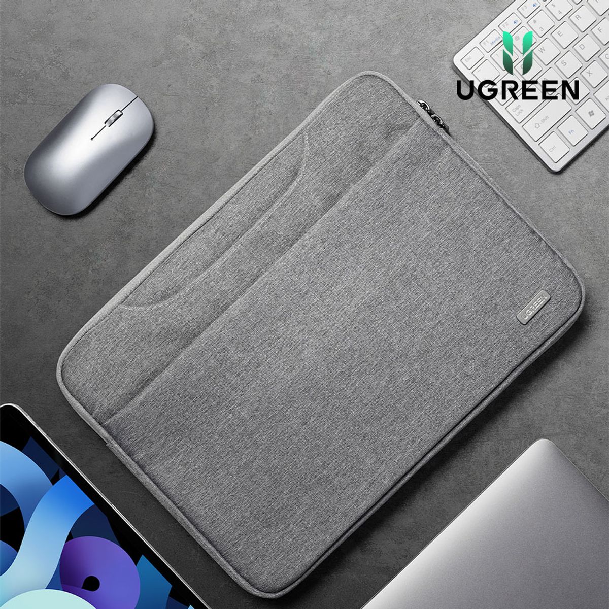 유그린(UGREEN) 방수 옥스포드원단 노트북&태블릿 슬리브 케이스 LP437 (13인치/14인치/15인치)