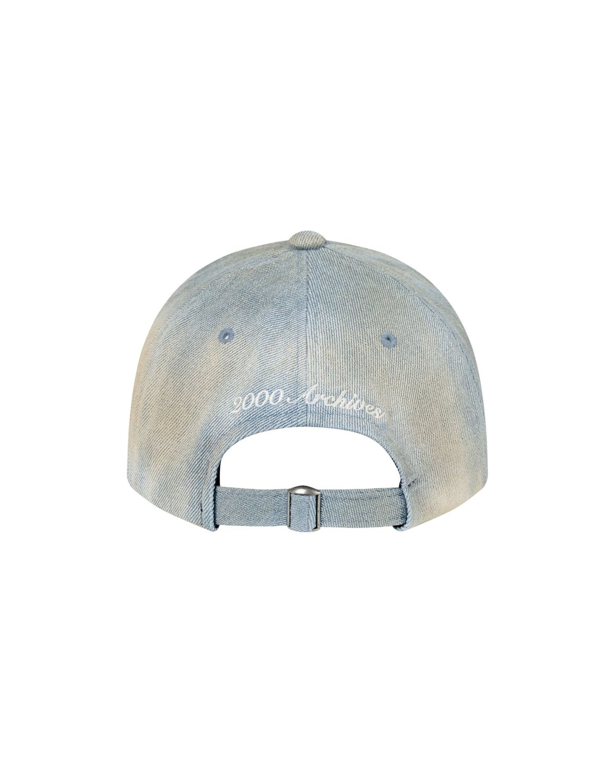 2000아카이브스(2000ARCHIVES) BLESSED OIL DENIM BALL CAP