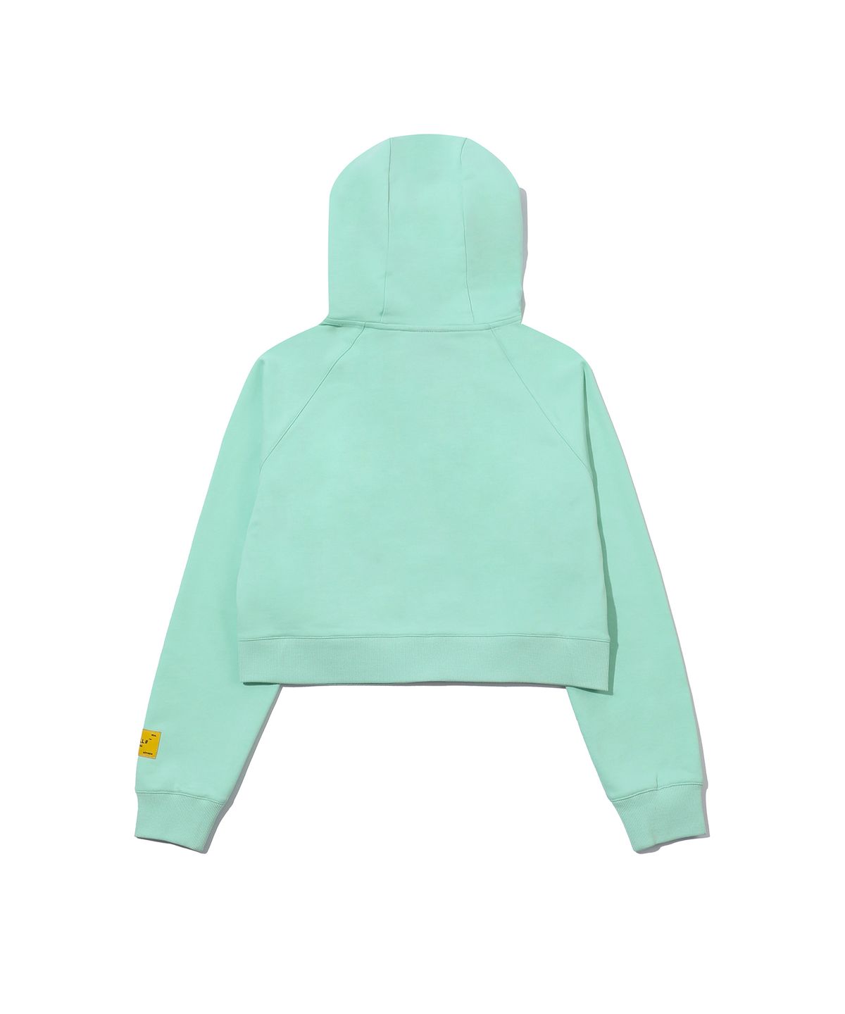 빈트릴(BEENTRILL) 여성 클래식 해시태그 로고 크롭 후디집업(민트)