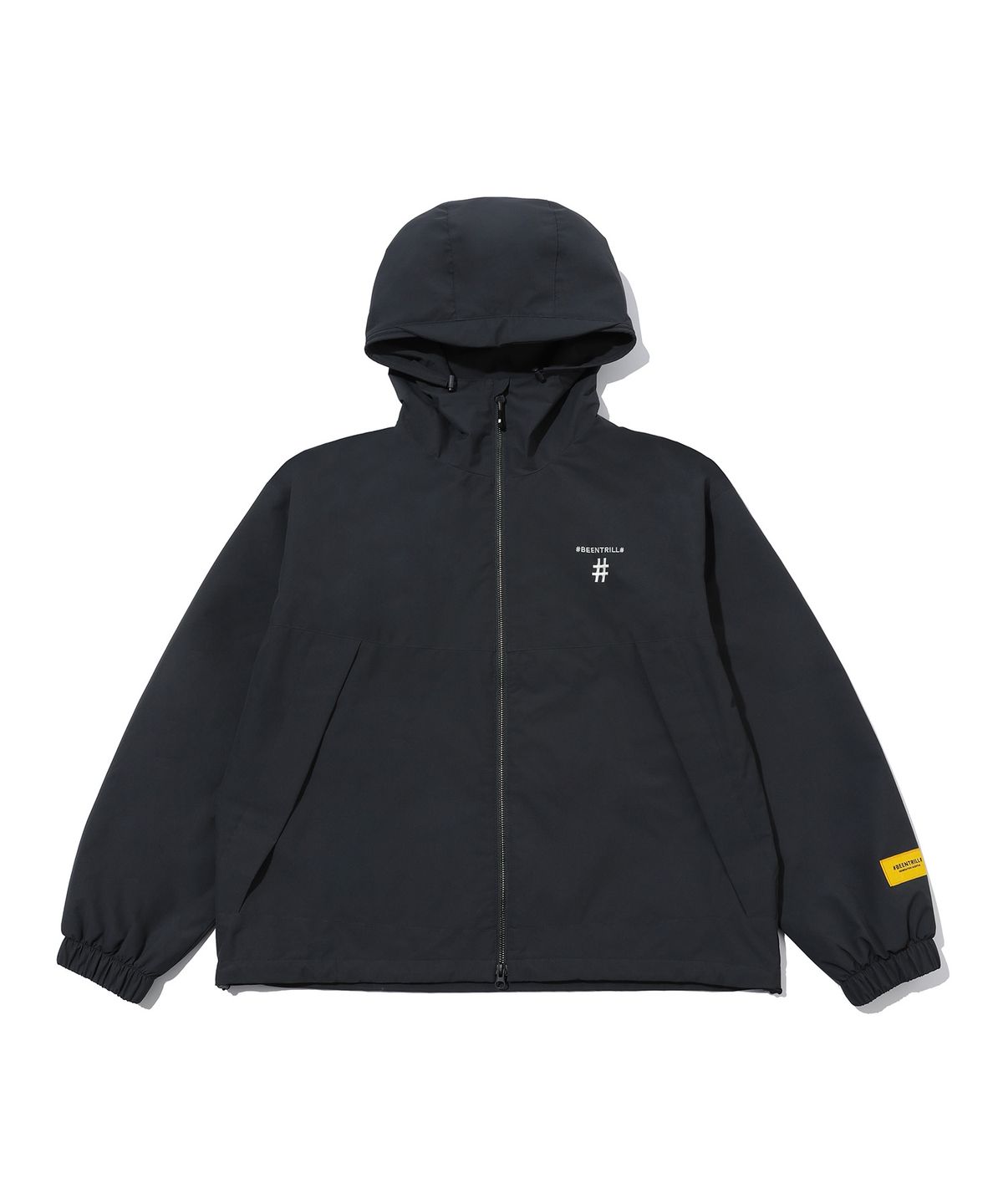 빈트릴(BEENTRILL) 윈드쉴드 레이 도비 점퍼(다크 차콜)