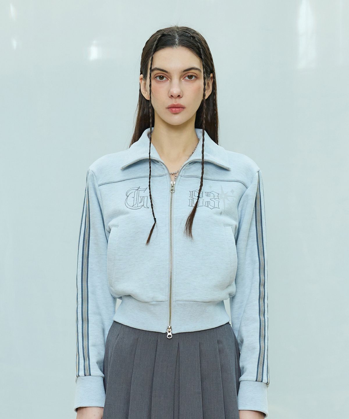 라티젠(LARTIGENT) L9 TRACK ZIP-UP(SKY BLUE)