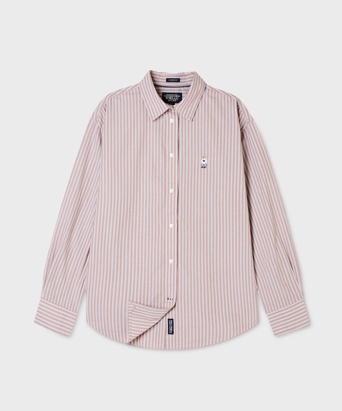 후아유(WHO.A.U) Steve Loosefit Shirts (F) / WHYAG3721F