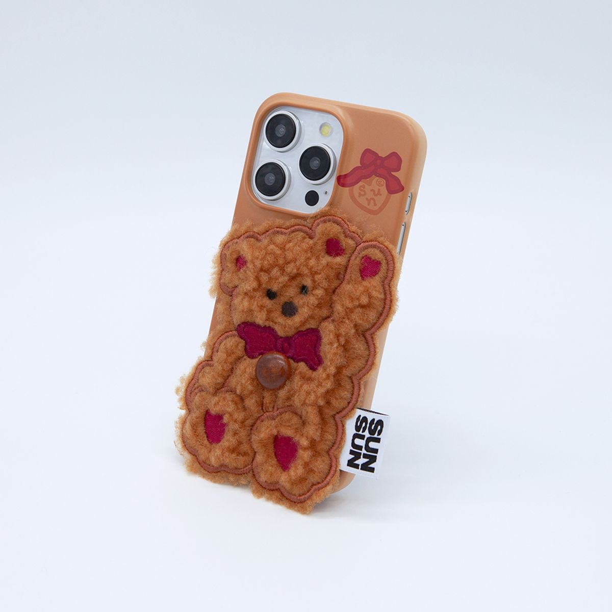 세컨드유니크네임(SECOND UNIQUE NAME) SUN CASE PATCH HI BEAR COOKIE