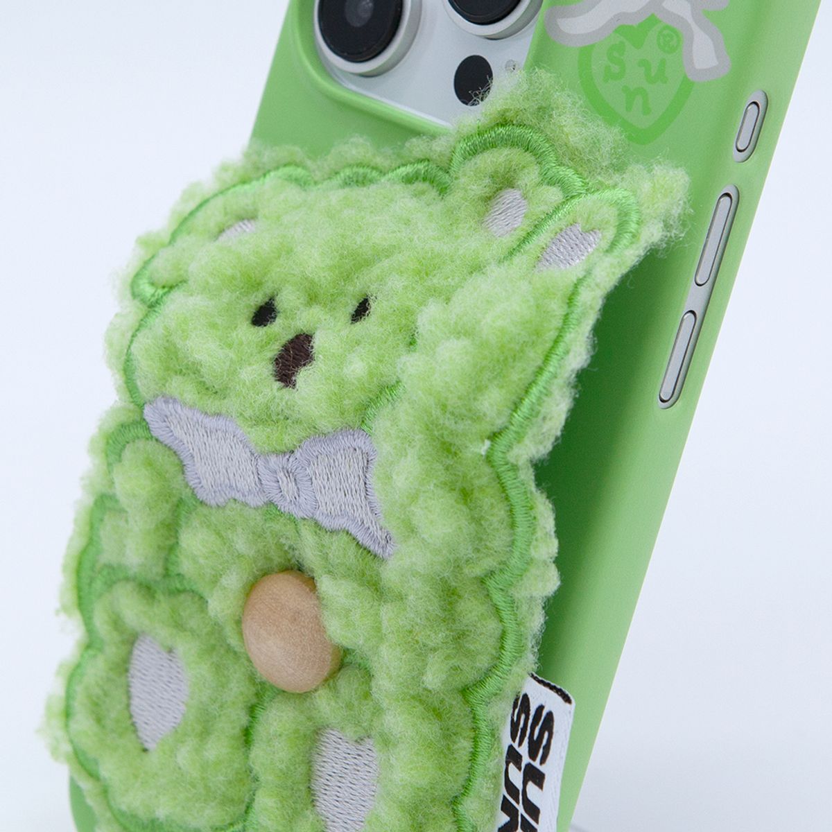 세컨드유니크네임(SECOND UNIQUE NAME) SUN CASE PATCH HI BEAR MELON