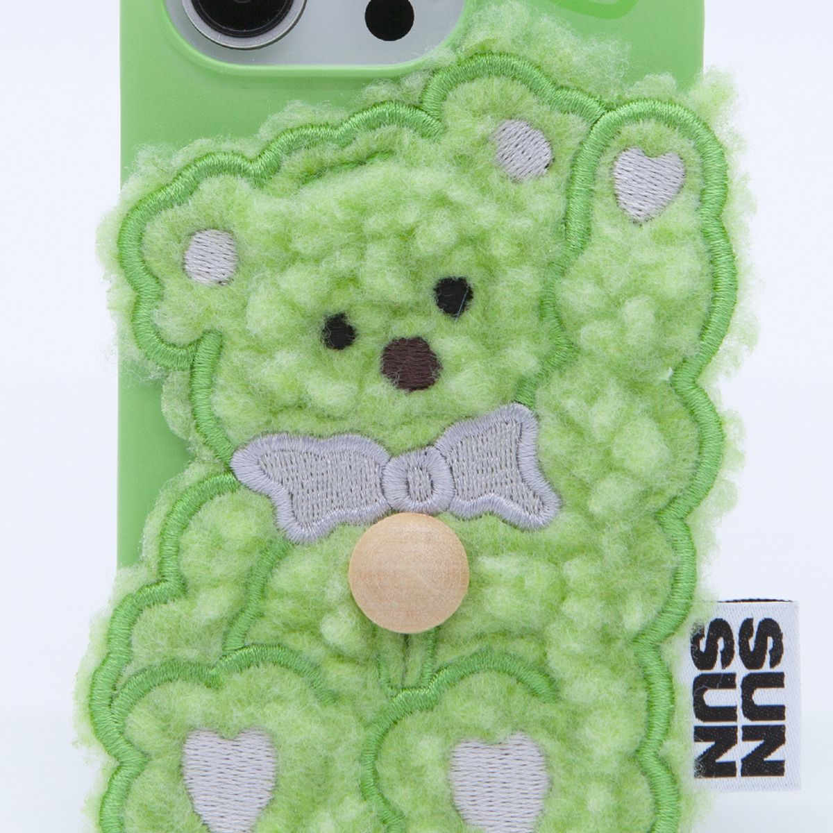 세컨드유니크네임(SECOND UNIQUE NAME) SUN CASE PATCH HI BEAR MELON