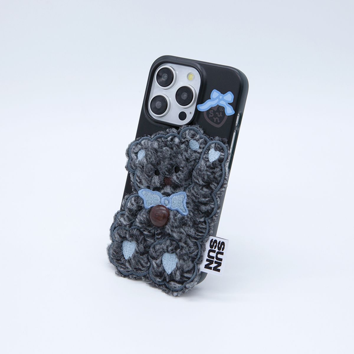 세컨드유니크네임(SECOND UNIQUE NAME) SUN CASE PATCH HI BEAR OREO