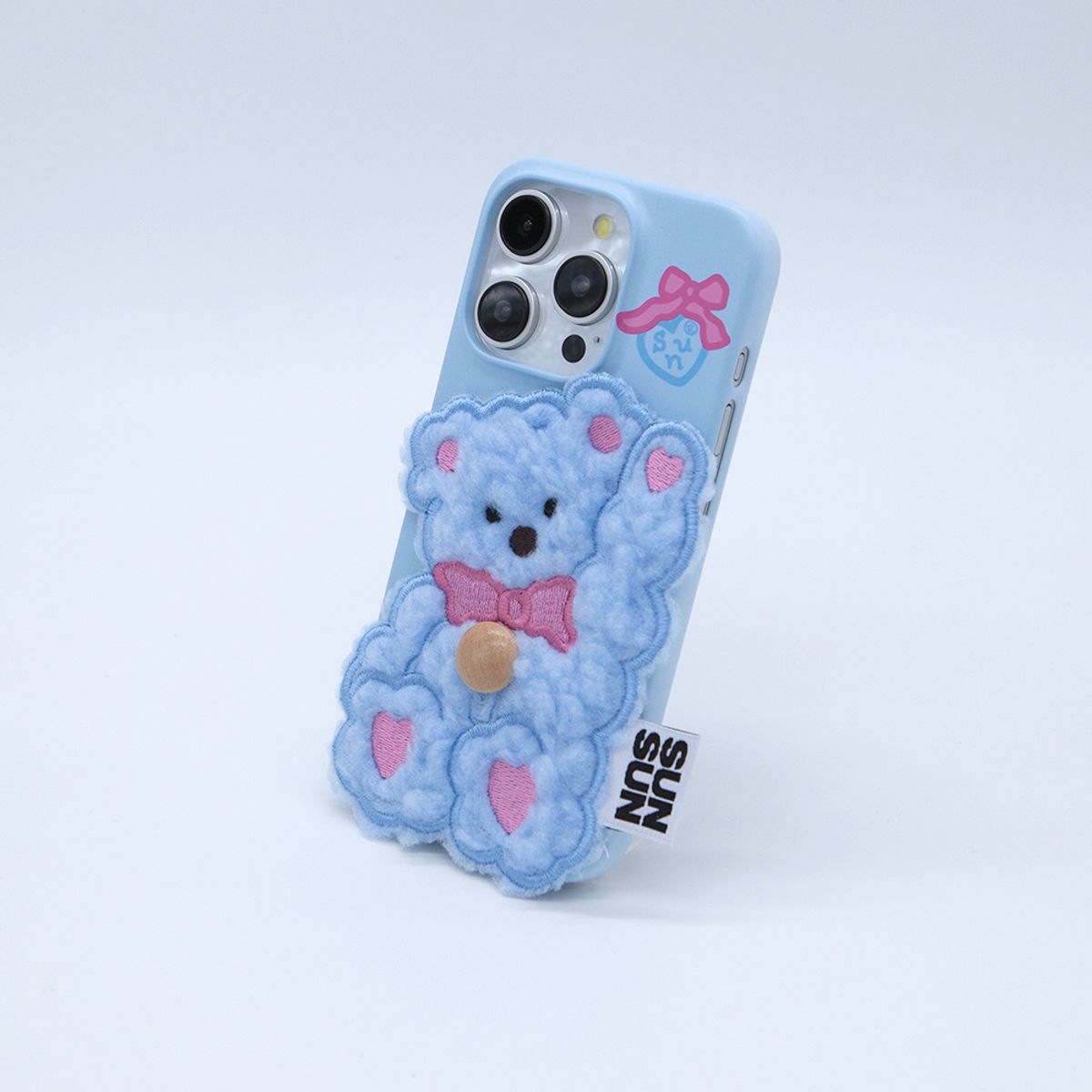 세컨드유니크네임(SECOND UNIQUE NAME) SUN CASE PATCH HI BEAR SODA