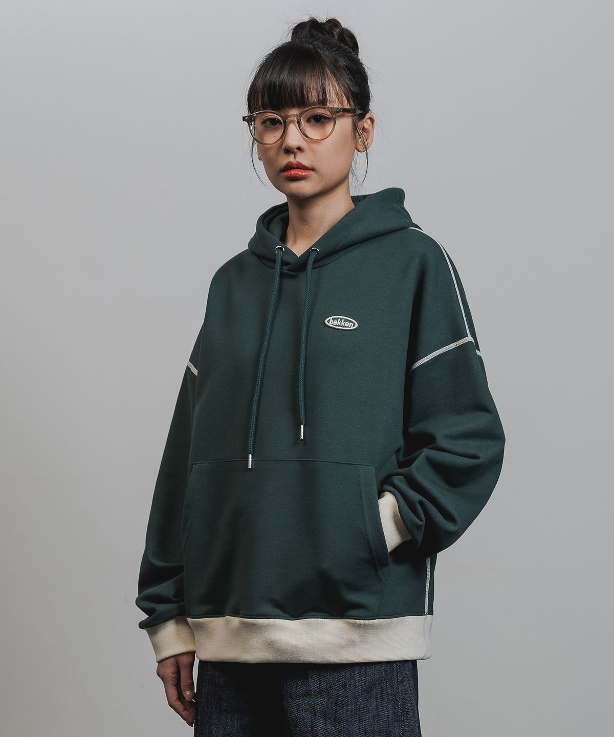 바켄(BAKKEN) Essential 후디 BK6981_다크그린
