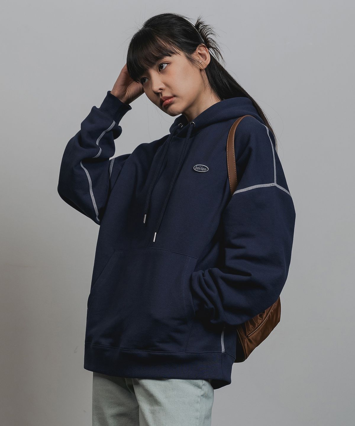 바켄(BAKKEN) Essential 후디 BK6981_네이비