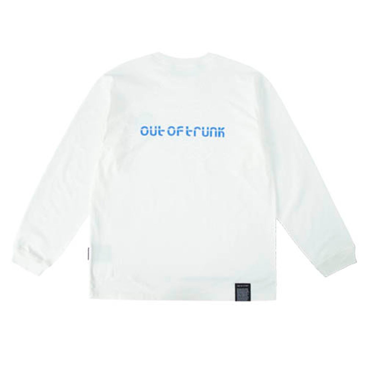 아웃 오브 트렁크(OUT OF TRUNK) TRUNK Logo Print Long Sleeve (White)