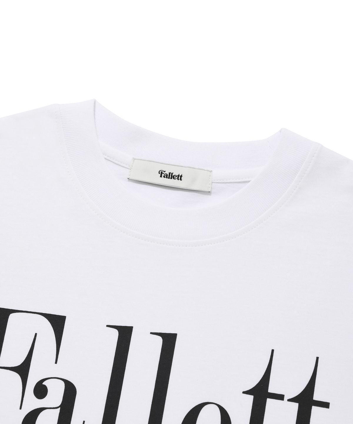 팔렛(FALLETT) [22SS] 듀스 네로 반팔티 화이트