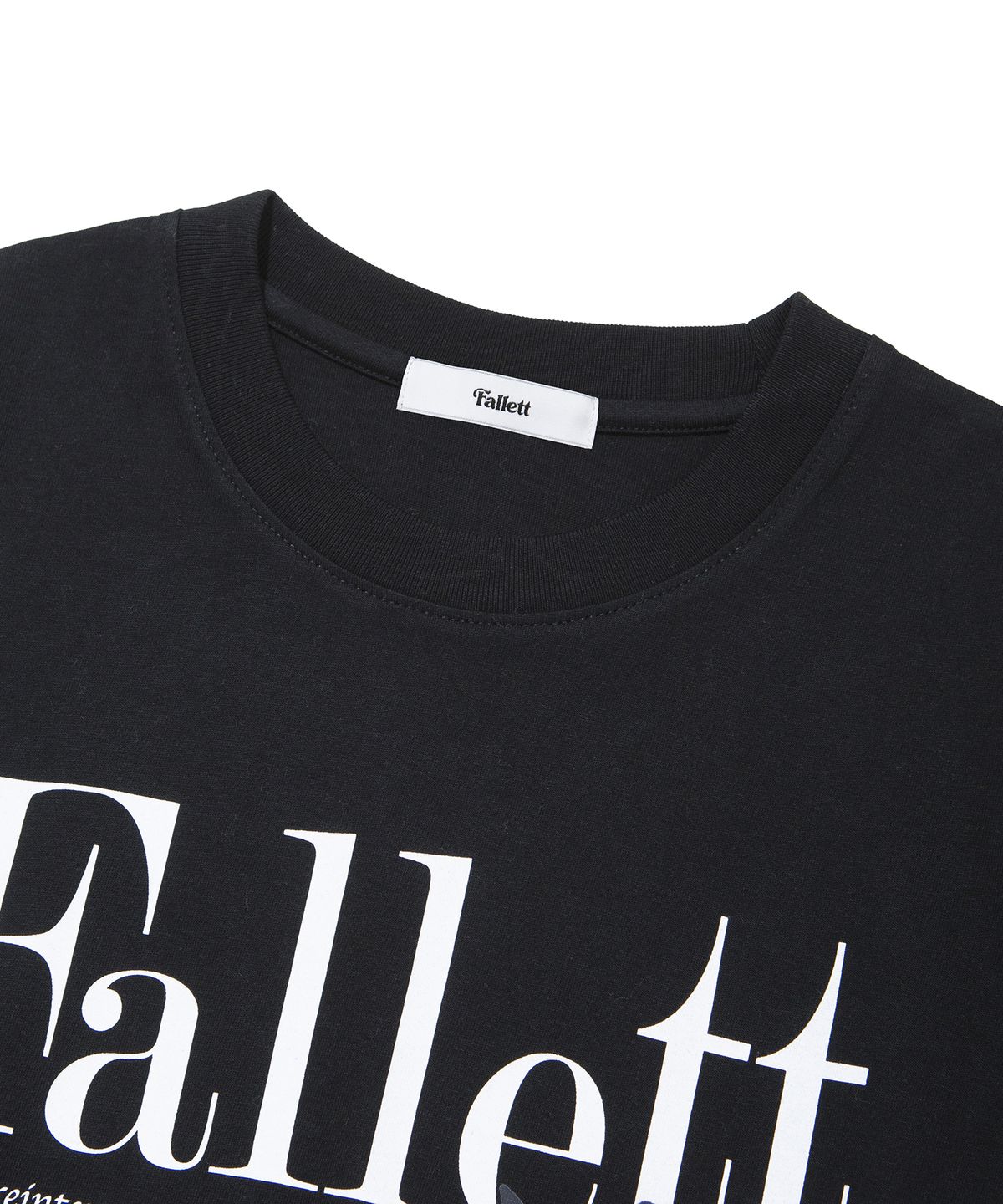 팔렛(FALLETT) [22SS] 듀스 네로 반팔티 블랙
