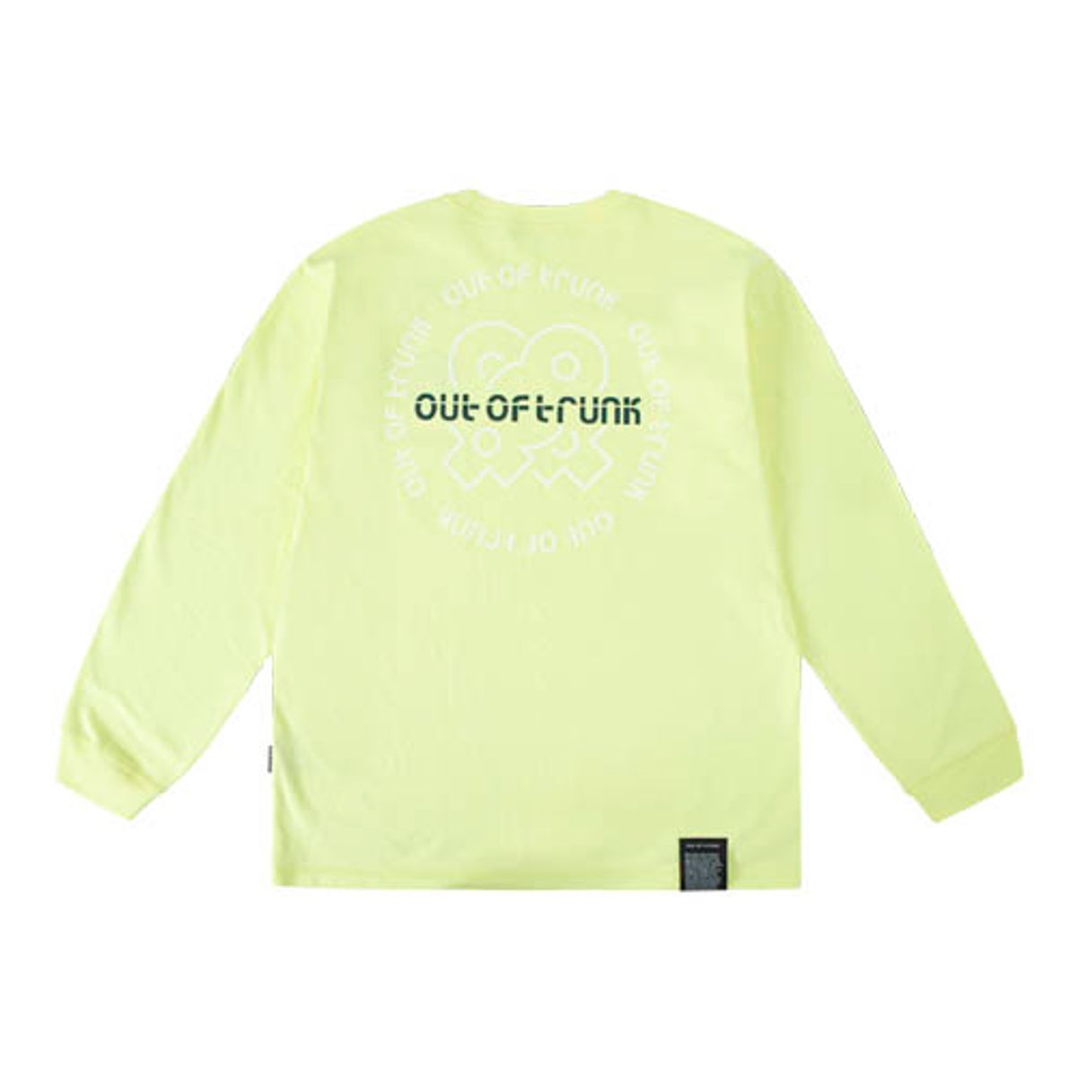 아웃 오브 트렁크(OUT OF TRUNK) TRUNK Logo Print Long Sleeve (Lemon)