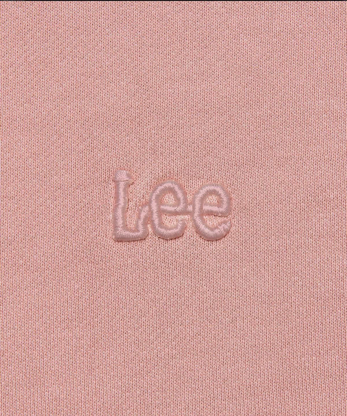 리(LEE) 스몰 트위치 로고 다잉 후드 라이트 핑크