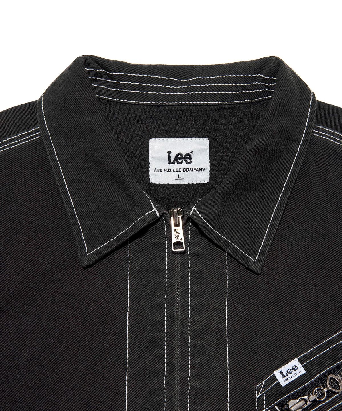 리(LEE) 91B 자켓 블랙