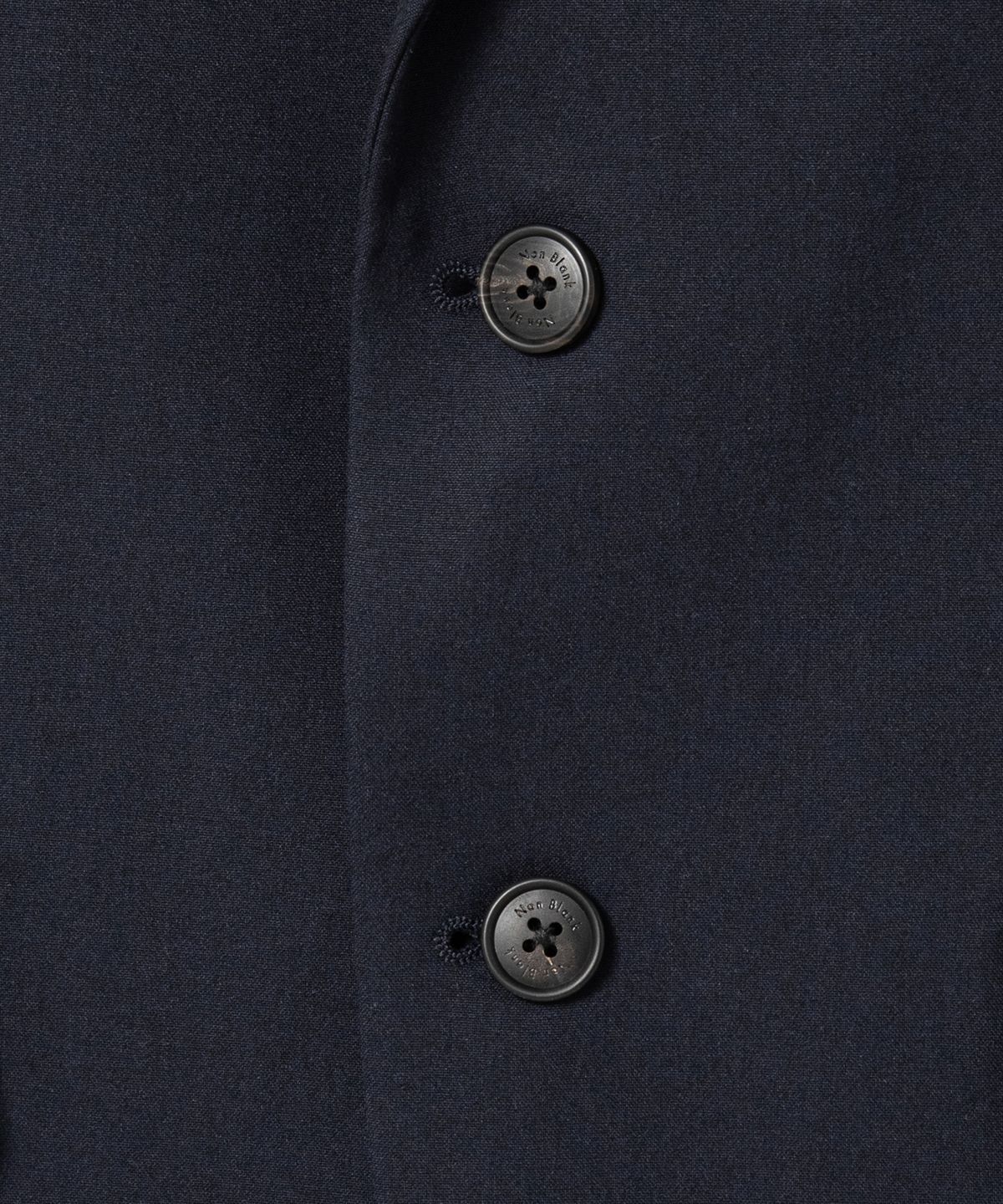 넌블랭크(NONBLANK) W11 세미 오버 핏 블레이저_DARK NAVY