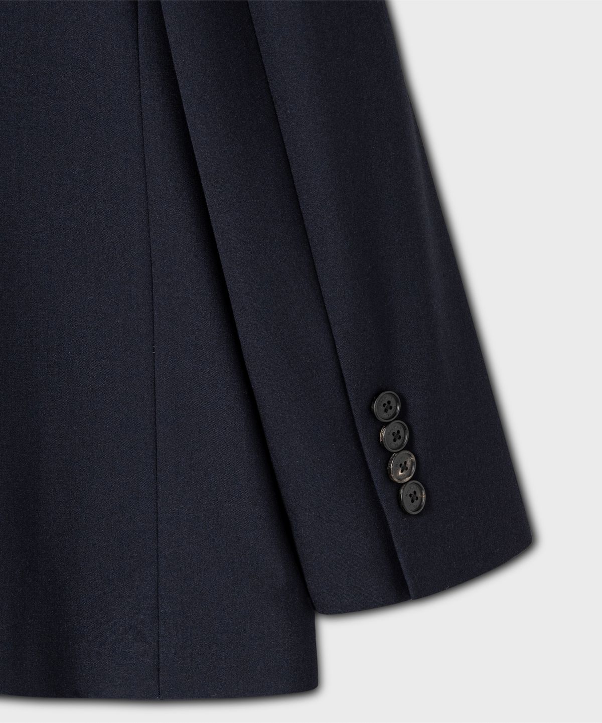넌블랭크(NONBLANK) W11 세미 오버 핏 블레이저_DARK NAVY