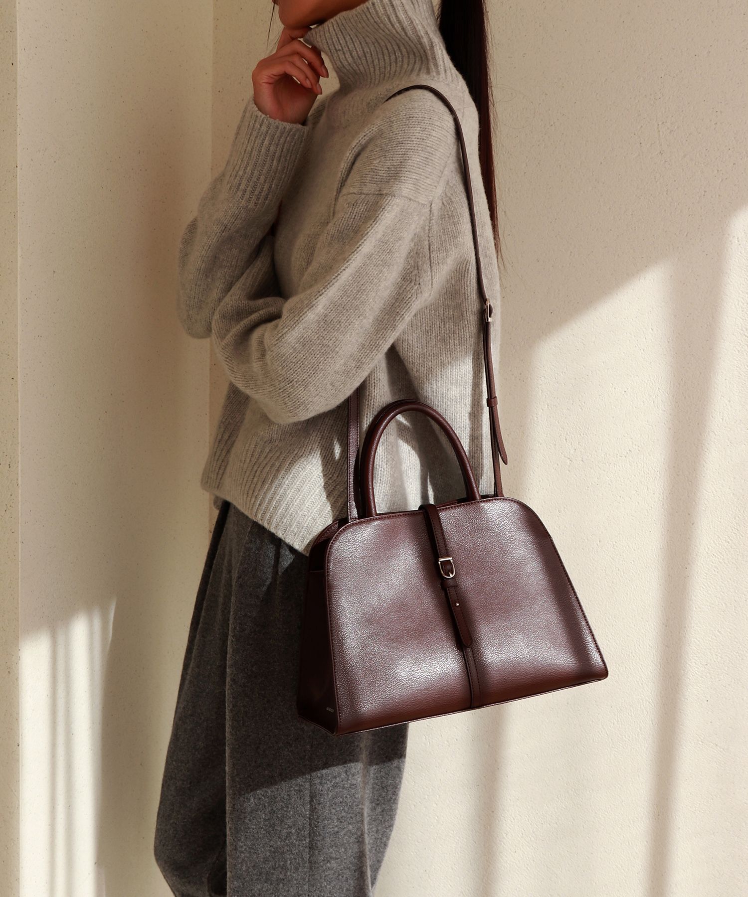 MUSINSA | MONOROW Blanc Medium Burgundy Brown