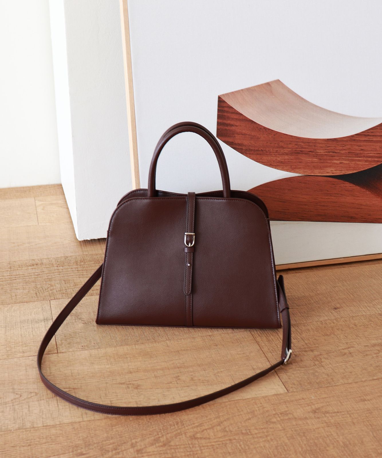 MUSINSA | MONOROW Blanc Medium Burgundy Brown