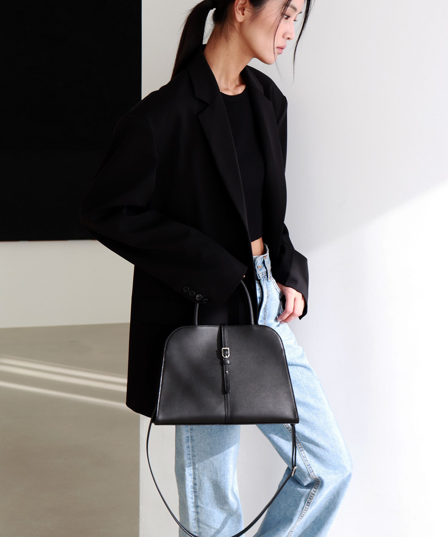 MUSINSA | MONOROW Blanc Medium Black