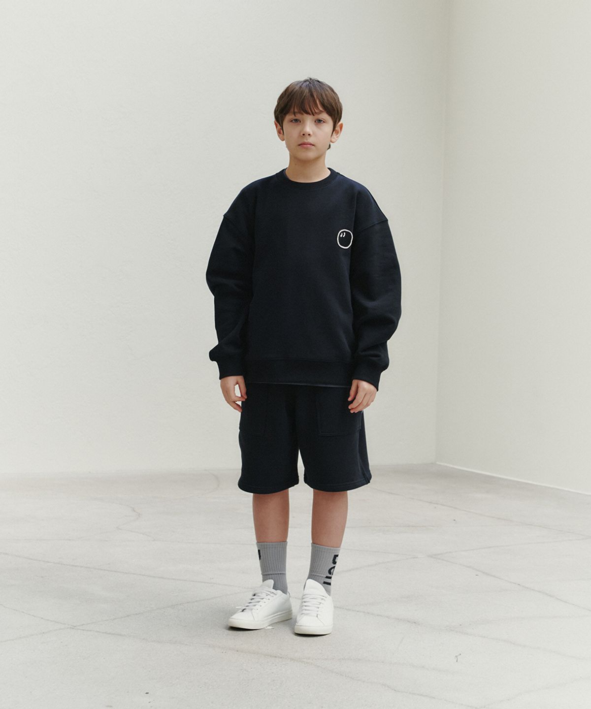 벤(BBEEEENN) 패치 포켓 쇼츠_블랙